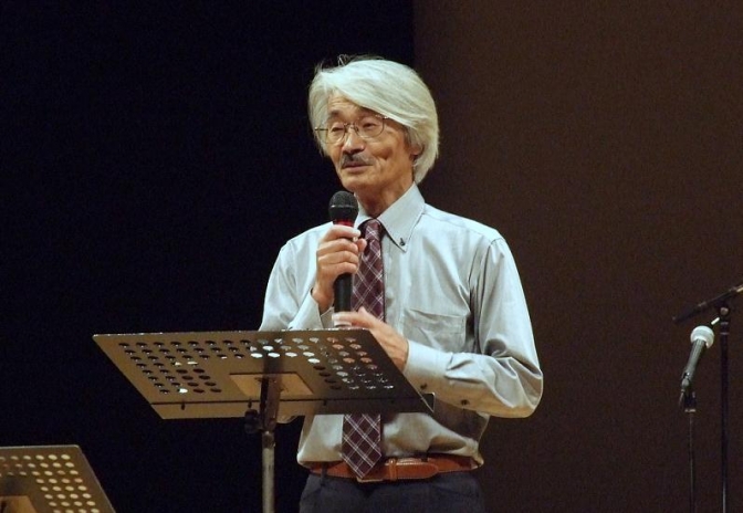 気仙沼第一聖書バプテスト教会牧師嶺岸浩氏。２０１２年１０月１１日、東京都中野区で。