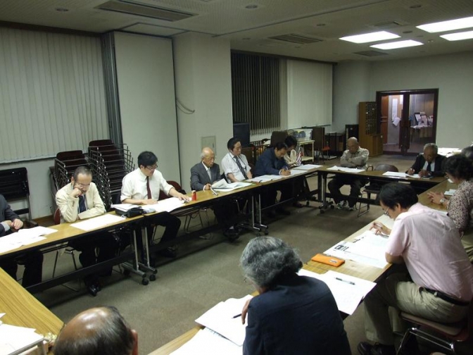 ＪＥＡ秋の公開研究会の様子、２０１２年１０月１８日、東京都新宿区で。
