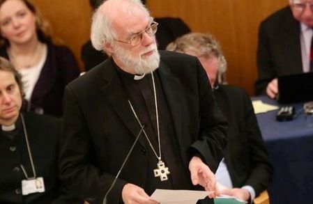 ローワン・ウィリアムズ博士。２０１２年１１月２０日（写真提供：The Archbishop of Canterbury）