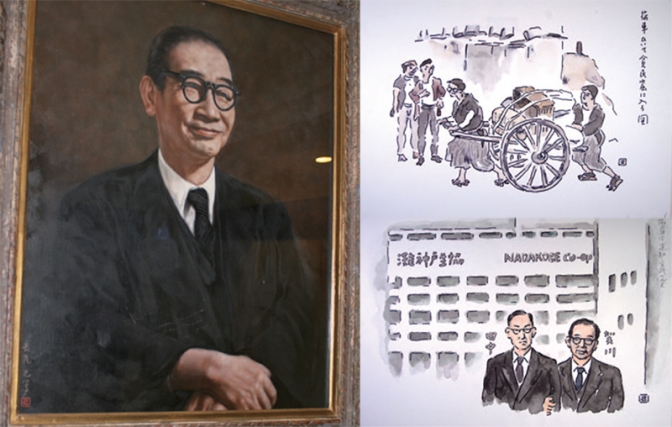 賀川記念館、５０周年記念で特別展「描かれた賀川豊彦」を３月末まで開催