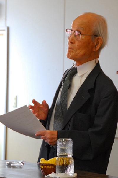 渡辺信夫氏講演会（１）：私はどうして戦争反対のために生きるのか