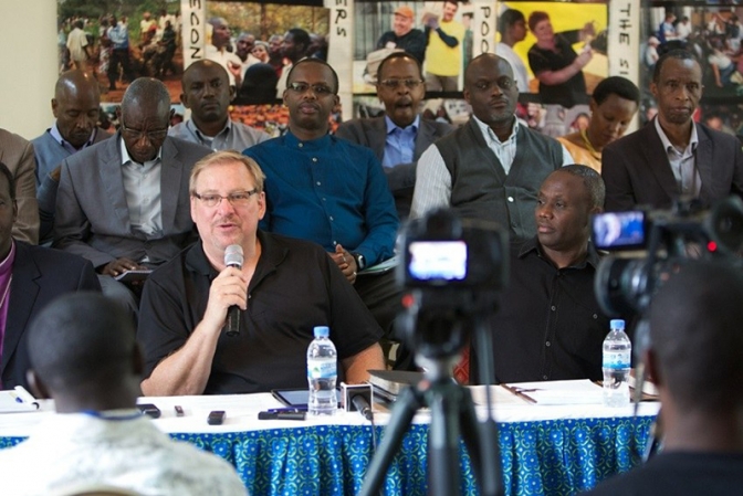 アフリカ大陸全５４カ国の指導者をルワンダに招き来年大会開催　リック・ウォレン牧師が発表