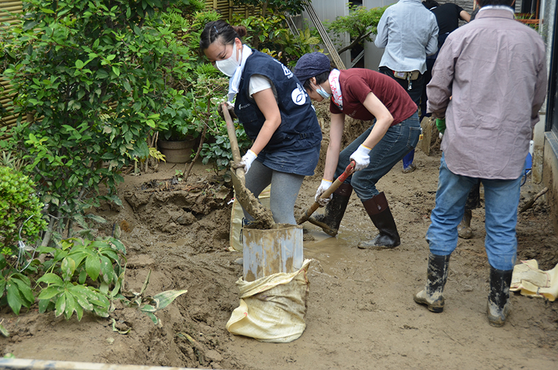 地域教会が協力し「広島土砂災害支援室」設置　ボランティアが八木・可部東地区で活動