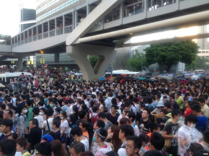 香港占拠デモ、現地の教会組織が相次いで声明発表