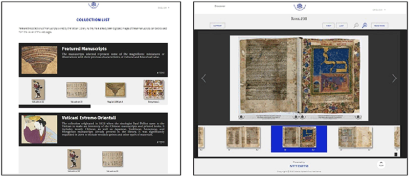 バチカン図書館、蔵書をデジタルで正式公開　ＮＴＴデータがシステム構築