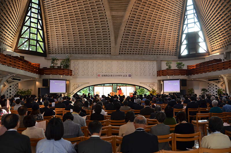 “ホーリネスの源流”　淀橋教会、創立１１０周年で記念講演会・祝賀会