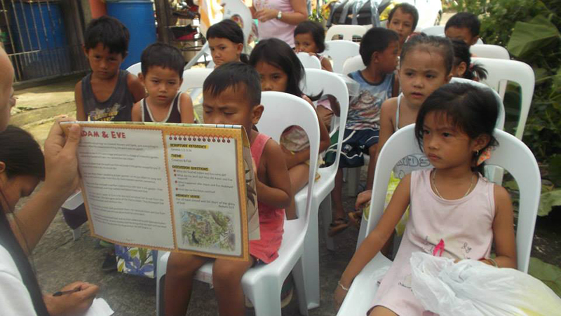 “始まりました。教会子どもプログラム！”　「ホープ・フォー・リビング フィリピン」その後の活動の様子