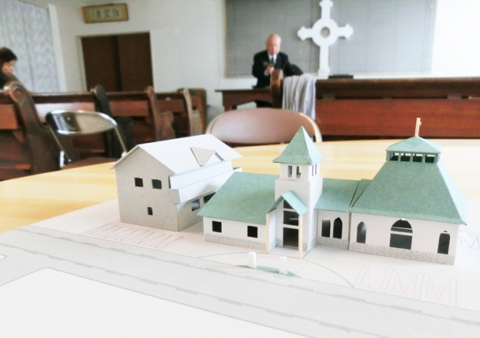 ヴォーリズ設計した福島教会会堂、震災乗り越え年内に再建へ