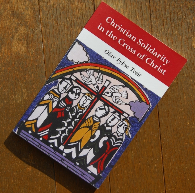 初来日したＷＣＣ総幹事のオラフ・フィクセ・トヴェイト著『Christian Solidarity in the Cross of Christ』を読む