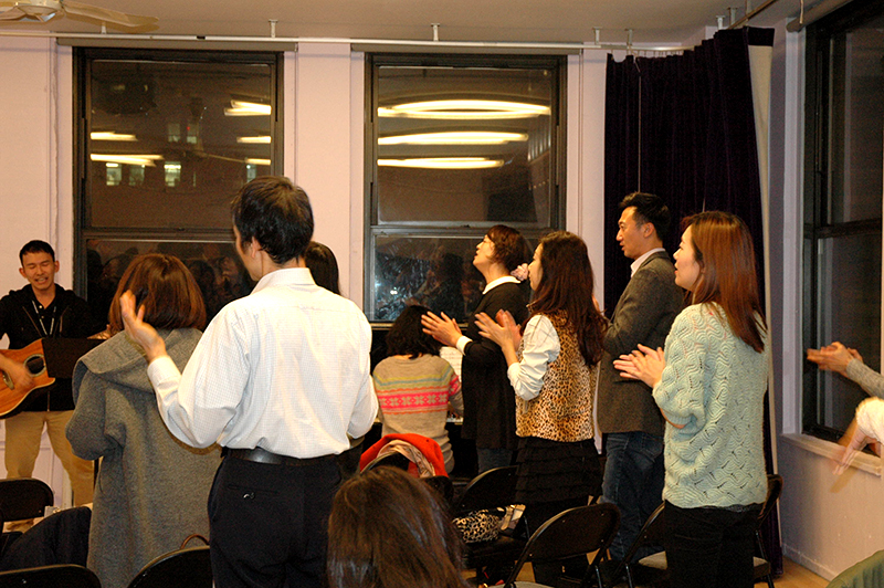 ニューヨークで日韓合同祈祷会　共に祈り求める主の臨在とリバイバル