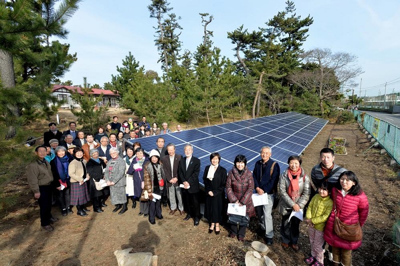 カトリック大磯教会庭に太陽光パネル　広がる市民発電の中で教会ができることとは？