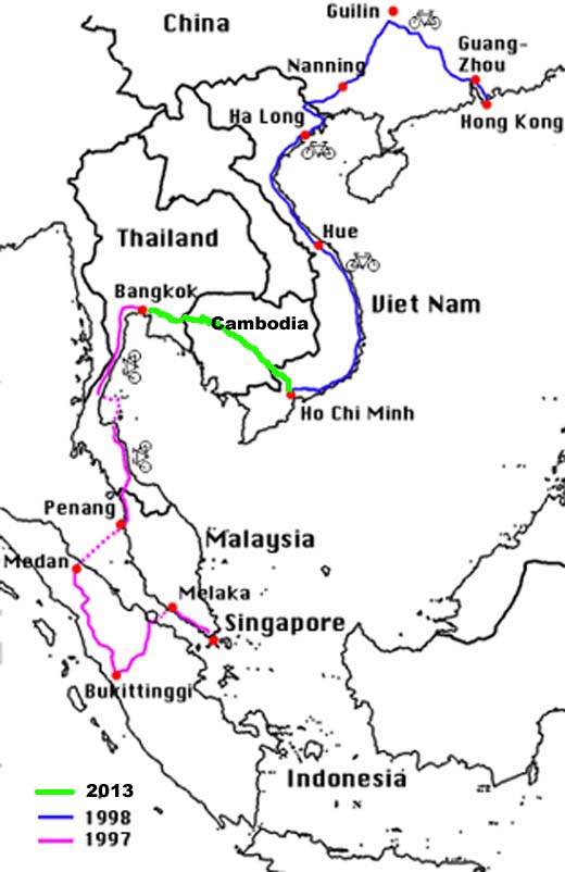 世界自転車旅行記（７）東南アジア 木下滋雄