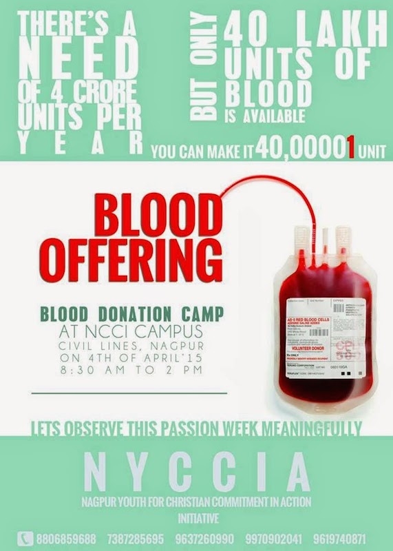 「イエスに従って聖金曜日に献血を」　インド教会協議会が呼び掛け