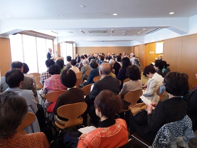 日本キリスト教文化協会連続講演会６年目スタート　初回は受難週を覚え「極みまでの愛」