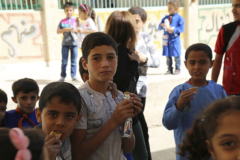 「イスラム国」、ラマダン中に食べた少年２人を十字架刑に