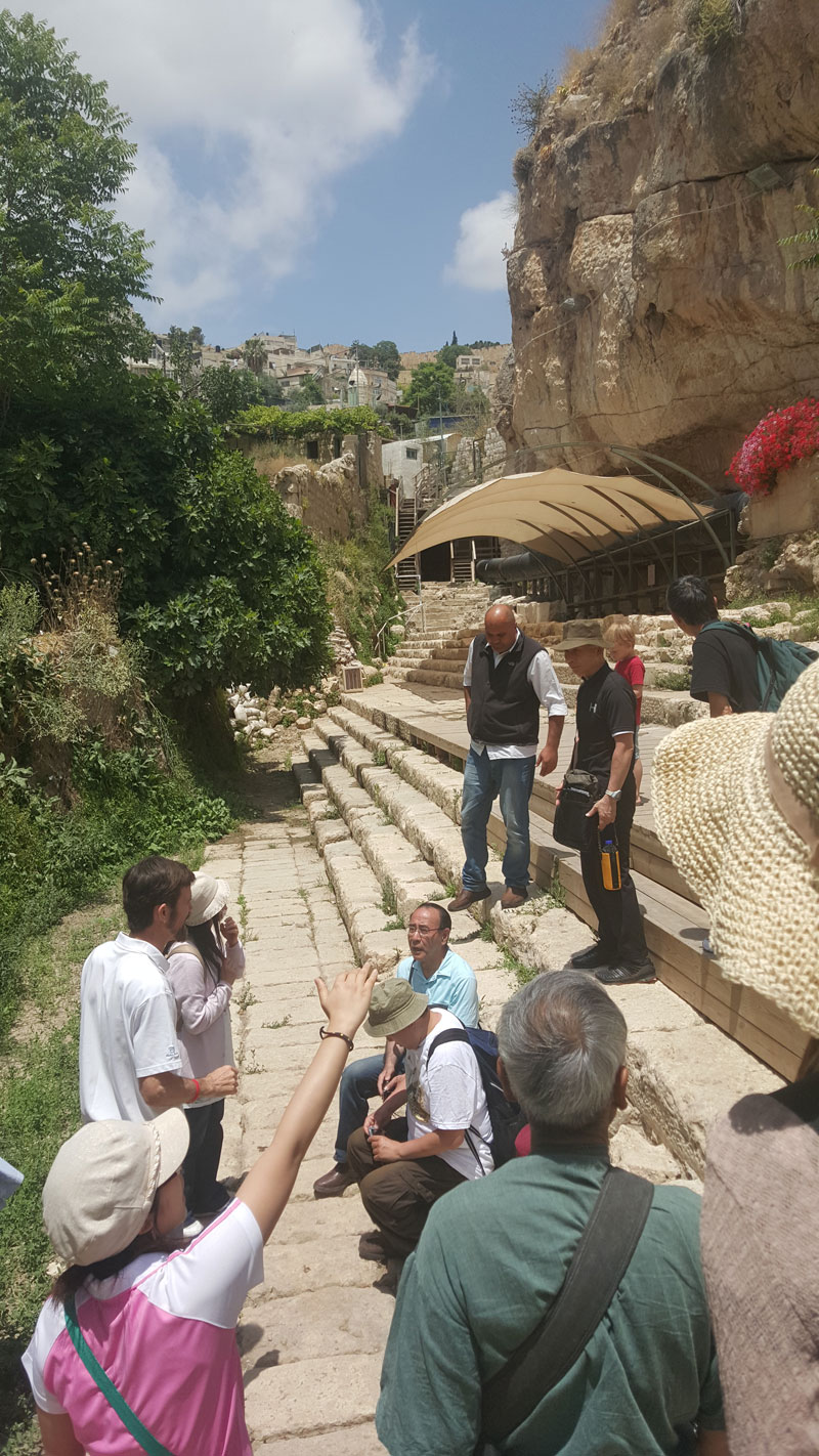 妹尾光樹のイスラエル旅行記（５）ダビデの町の祈りの家からヒノムの谷、ダビデの墓へ