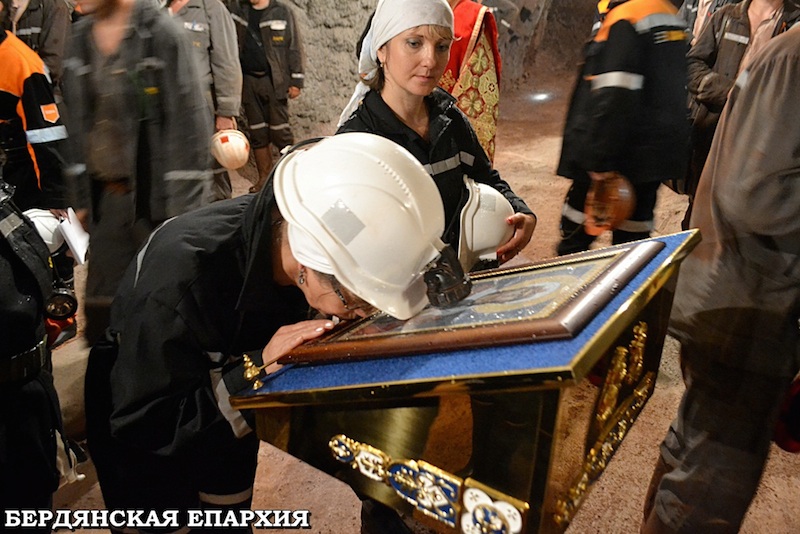 「世界初」　ウクライナ正教会、深さ８４０メートルに“地下教会”を建立（動画あり）