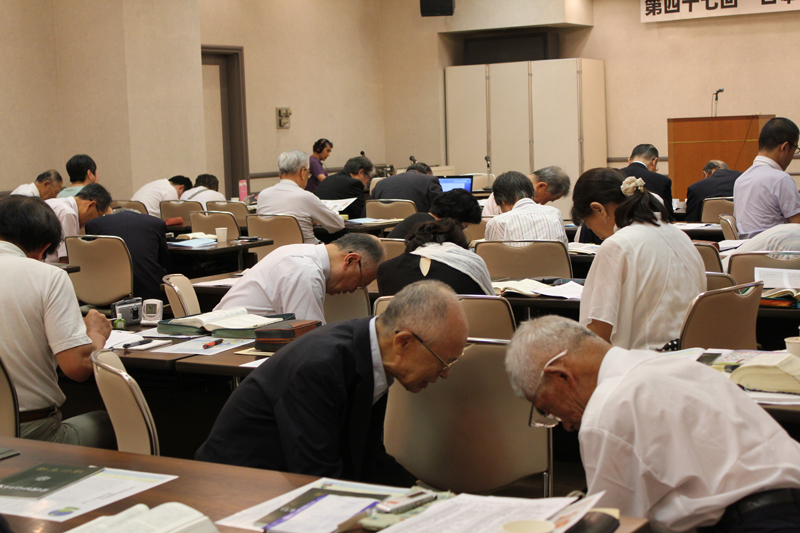 第４７回日本伝道の幻を語る会　高橋富三牧師が講演「神は愛する者のために必要を備えてくださる」