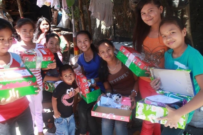 子どもに希望与え、地域にも福音のインパクト　“靴箱のクリスマスプレゼント”　今年も１１月に募集