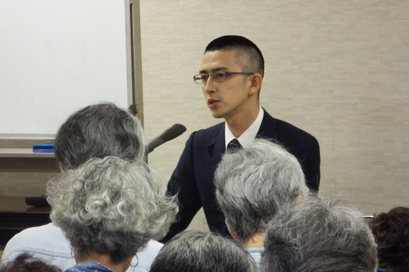 平和遺族会８・１５集会「安保法制を廃案に、再び遺族つくらせない」　憲法学者の木村草太氏らが講演