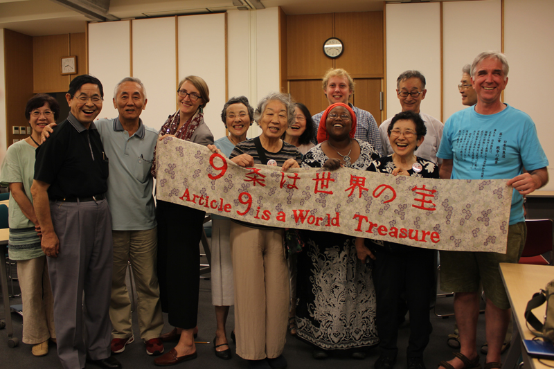 「日米安保条約」ではなく「日米平和条約」を　米国友和会の青年会員が被爆地、沖縄、福島を訪問