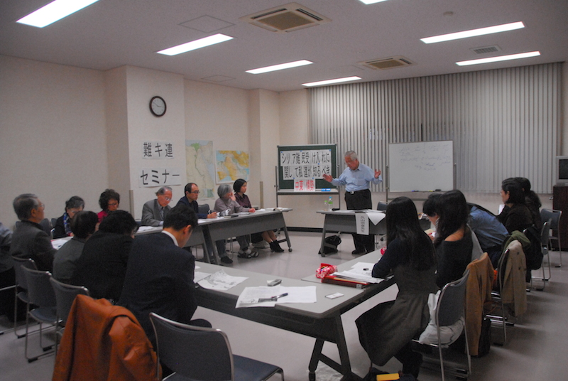 「シリア難民の避難に積極的な意味　温かく受け入れて」と宗教学者の久山宗彦氏、難キ連セミナーで講演　テロリストの入国問題についてコメントも