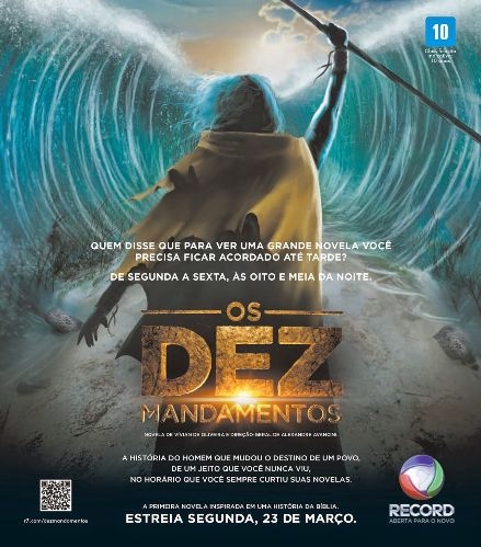ブラジルで「十戒」題材ドラマが大ブーム、モーセの紅海割りで高視聴率