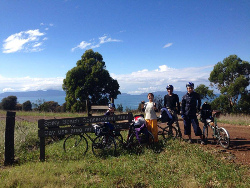 世界自転車旅行記（１７）タスマニア　木下滋雄