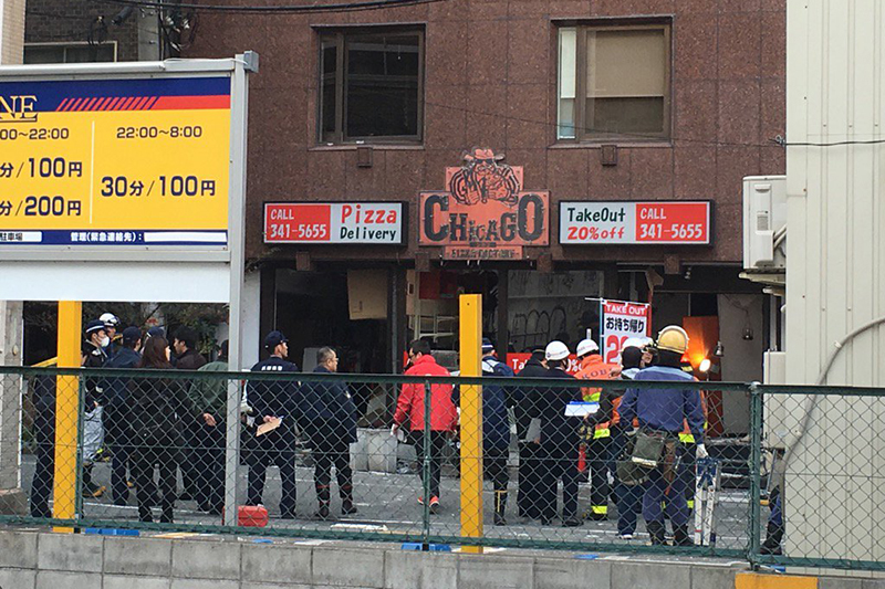 神戸市中央区元町通の「シカゴピザ神戸中央店」で爆発　店員２人けが