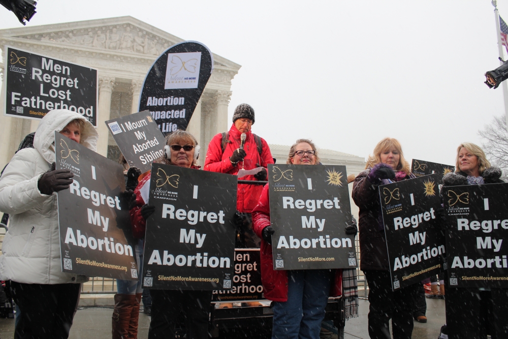 「マーチ・フォー・ライフ」　冬の嵐の中、中絶反対派数千人が参加　米ワシントンＤＣ