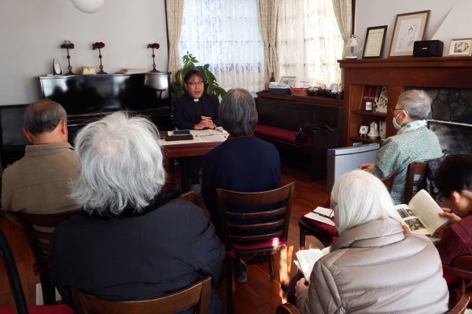 ヴォーリズ建築によみがえる聖書教室　旧静岡英和女学院宣教師館でアシュラムの集い開催