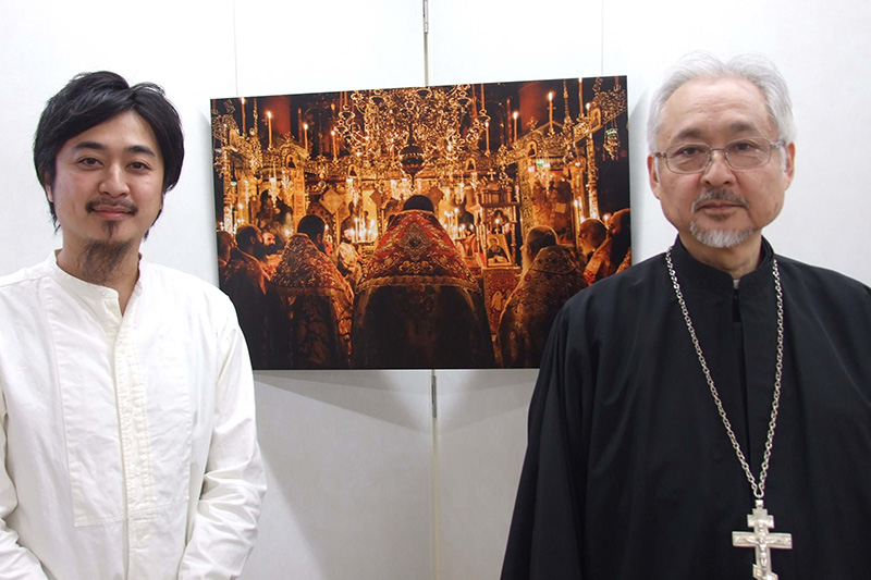 京都ハリストス正教会で「アトスの修道士」写真展と正教会司祭の特別講演会