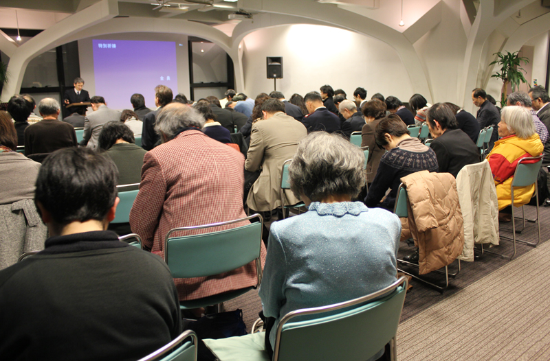 被災地復興への祈り重ね６０回　東京で３・１１超教派一致祈祷会