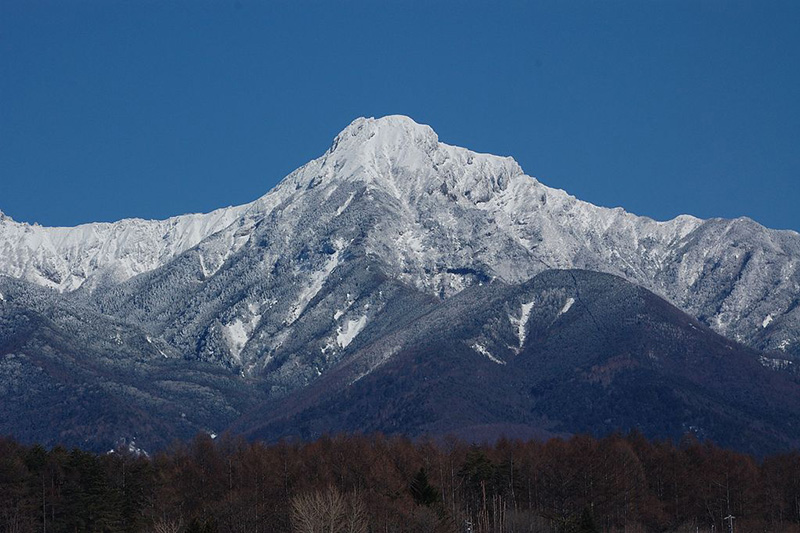 八ケ岳連峰・阿弥陀岳