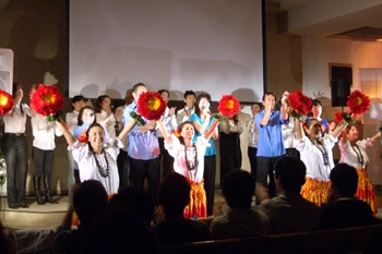 「チームでする教会づくり」の様子＝２６日、聖書キリスト教会・東京教会で