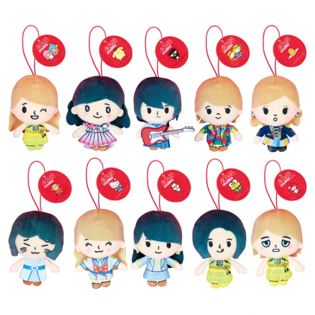 ＡＫＢ４８とサンリオキャラクターがコラボ　「ＡＫＢ４８ちゃんりお」４月中旬から