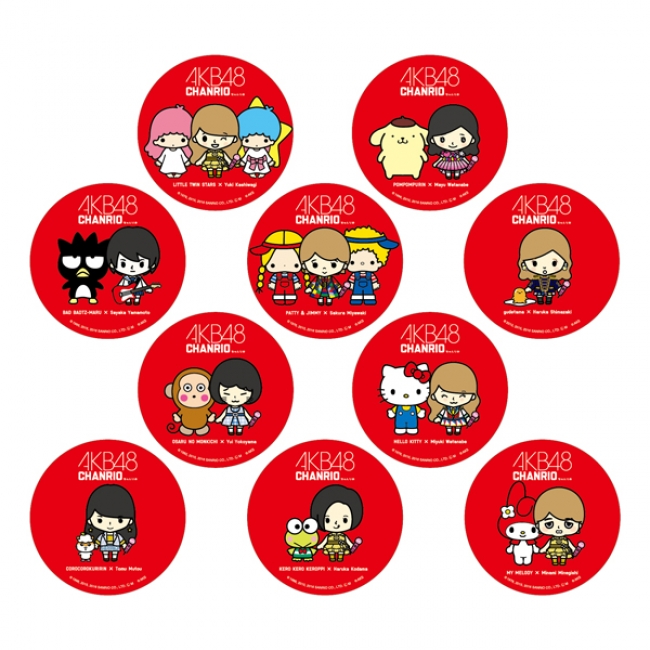 ＡＫＢ４８とサンリオキャラクターがコラボ　「ＡＫＢ４８ちゃんりお」４月中旬から