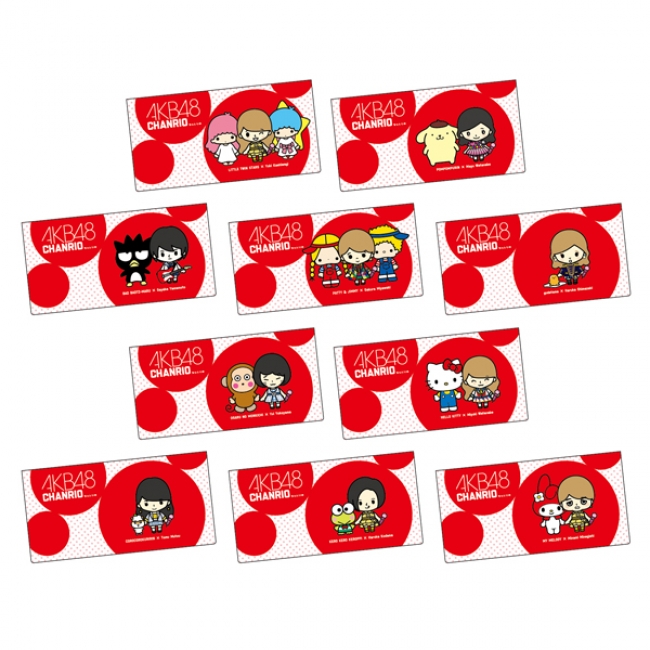 ＡＫＢ４８とサンリオキャラクターがコラボ　「ＡＫＢ４８ちゃんりお」４月中旬から