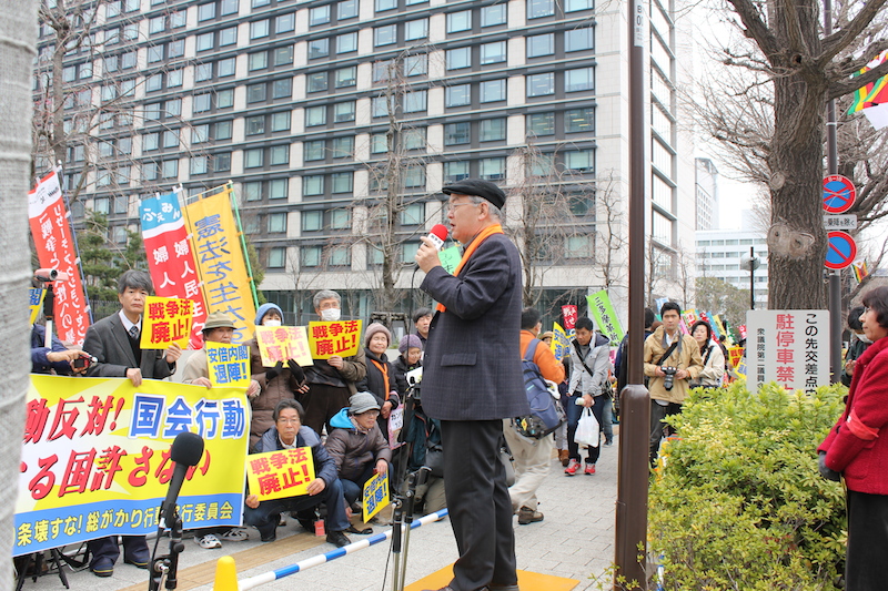 今は「新しい戦前だ」 ２９日の「戦争法制施行」に抗議 国会正門前でキリスト者の団体も大集会に参加へ