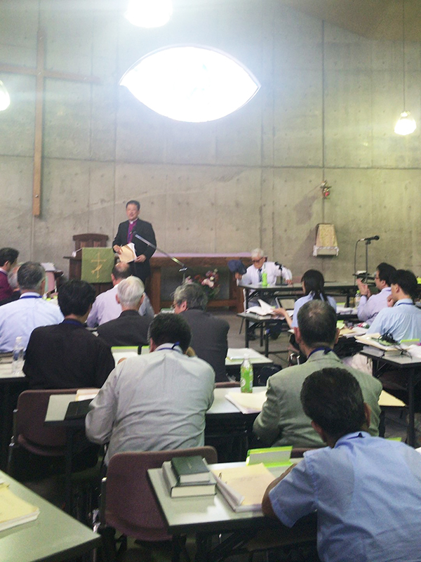 日本聖公会総会で栗生楽泉園の藤田三四郎さん（９０）が語ったハンセン病の歴史における教会の責任（２）