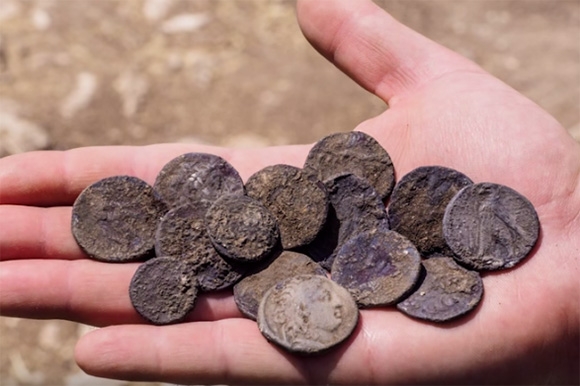 イスラエルでイエス誕生前に使用されていた希少な硬貨発見