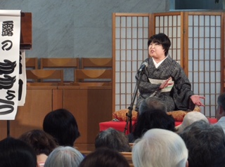 ついに、東京でも実現　「ゴスペル落語会ｉｎ東京」 露の五郎兵衛の次女・菅原早樹さん