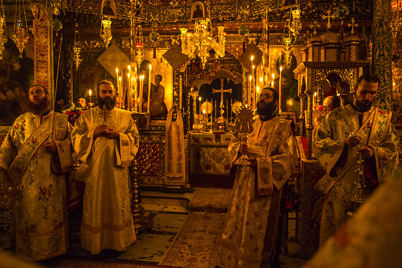 聖山アトス巡礼紀行（１０）フィロセウ修道院の大祭日・その２～祈りの後に　中西裕人