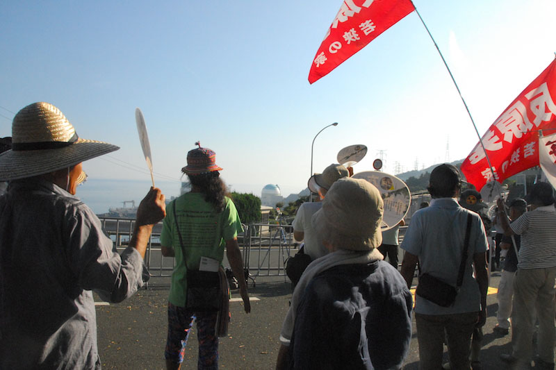 「天の声・地の声・人々の声を無視」伊方原発が再稼働　地元団体代表の信徒・牧師や住民・市民らは強く抗議