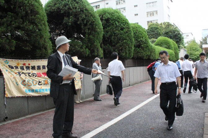 福島原発被害東京訴訟第１９日期日　弁護団が低線量被ばくについて意見陳述