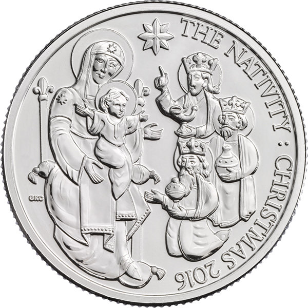 英国初のクリスマス記念硬貨、聖公会の主教が東方の３賢者をデザイン