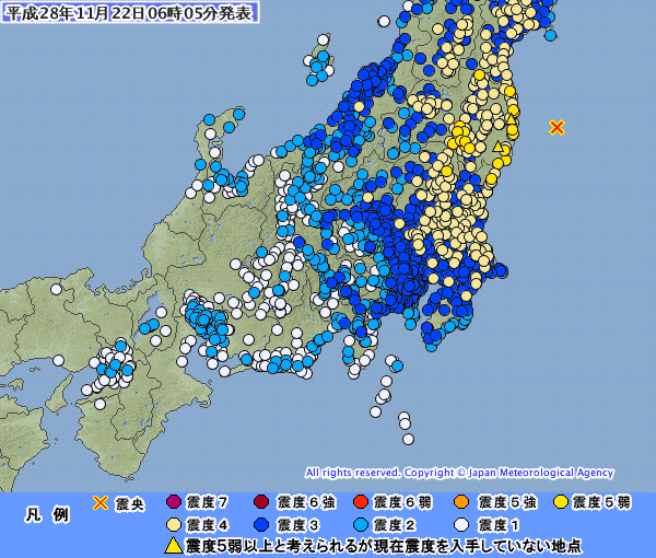 栃木 地震