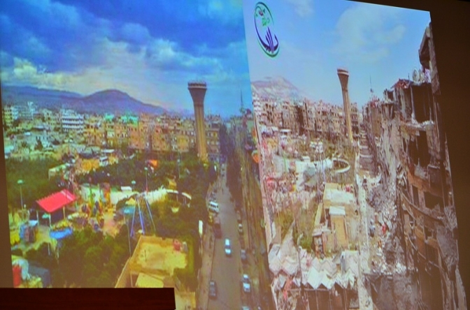 「決してシリアを忘れていない」立教大の学生らが企画「シリア・モナムール」上映会・講演会（１）