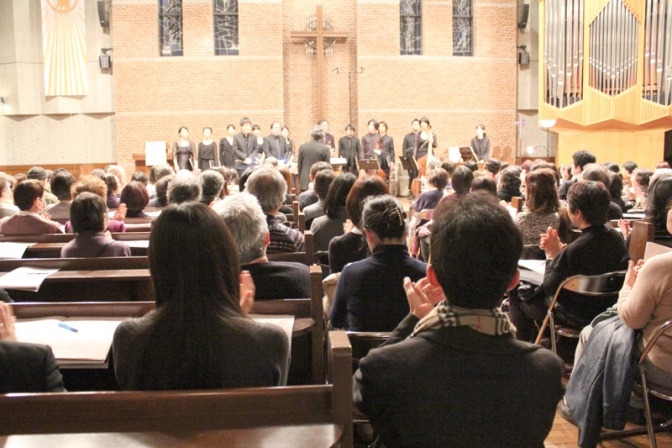 バッハの音楽に込められた深い思いを聴く　ルーテル東京教会でアフェッティ・ムジカーリ第４回演奏会