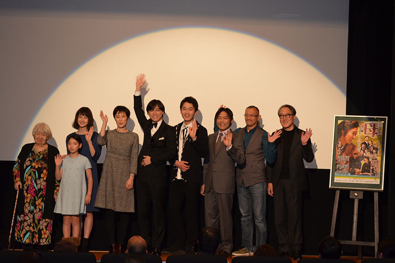 映画「母」寺島しのぶや進藤牧師が舞台挨拶、七沢多喜二祭